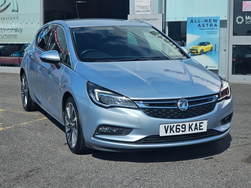 Vauxhall Astra 1.4I Turbo Griffin Hatchback Eur Silver