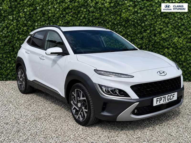 Hyundai Kona 1.6 H-gdi Ultimate Suv Hybrid Dct Euro White
