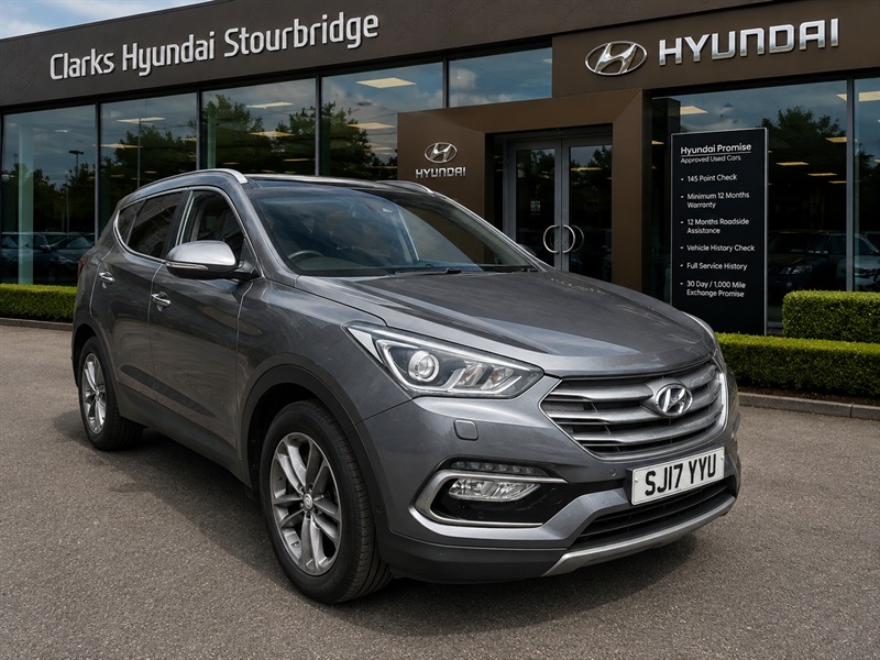 Hyundai Santa Fe 2.2 Crdi Blue Drive Premium Se Suv Manu Silver