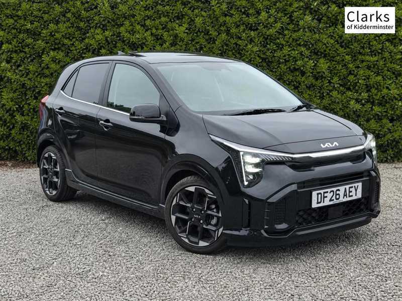 Kia Picanto 1.0 Gt-line S Hatchback Amt Euro 6 Ss Black