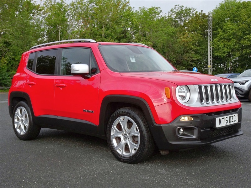 Jeep Renegade 1.6 Multijetii Limited Suv Euro Red #2