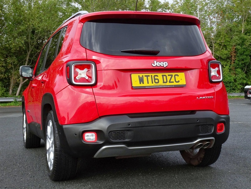 Jeep Renegade 1.6 Multijetii Limited Suv Euro Red #4