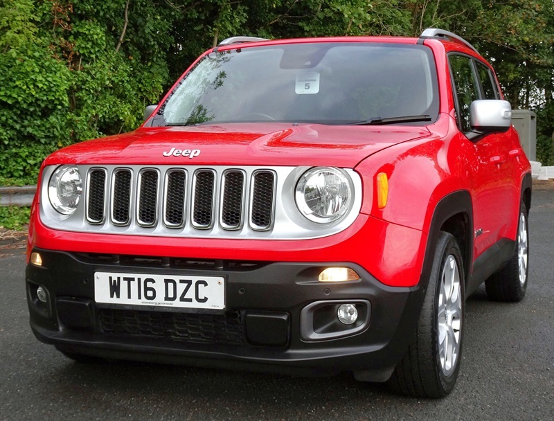 Jeep Renegade 1.6 Multijetii Limited Suv Euro Red #6