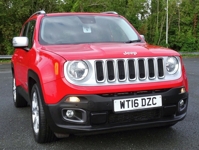Jeep Renegade 1.6 Multijetii Limited Suv Euro Red