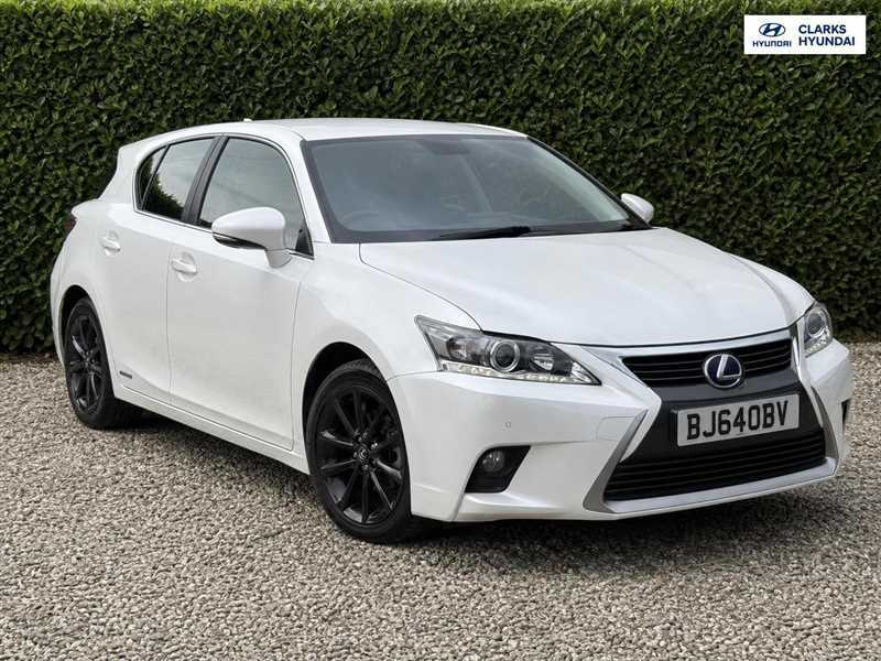 Lexus CT 1.8 200H Advance Hatchback Hybrid Cvt E White