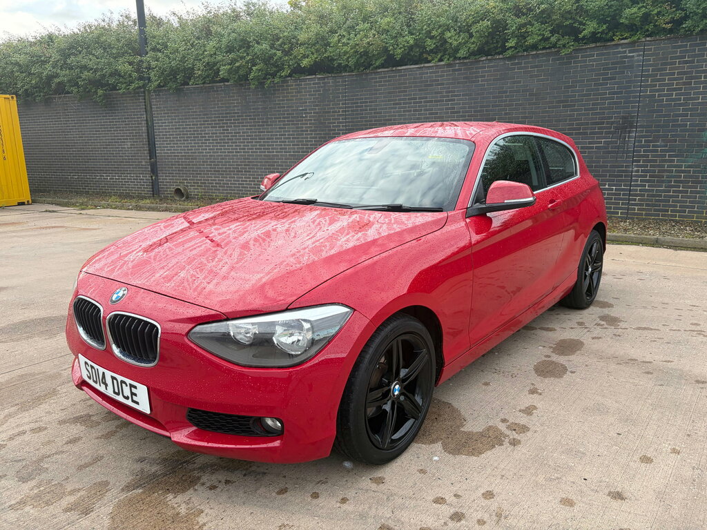 BMW 1 Series 1.6 114I Sport Hatchback Euro 6 Red