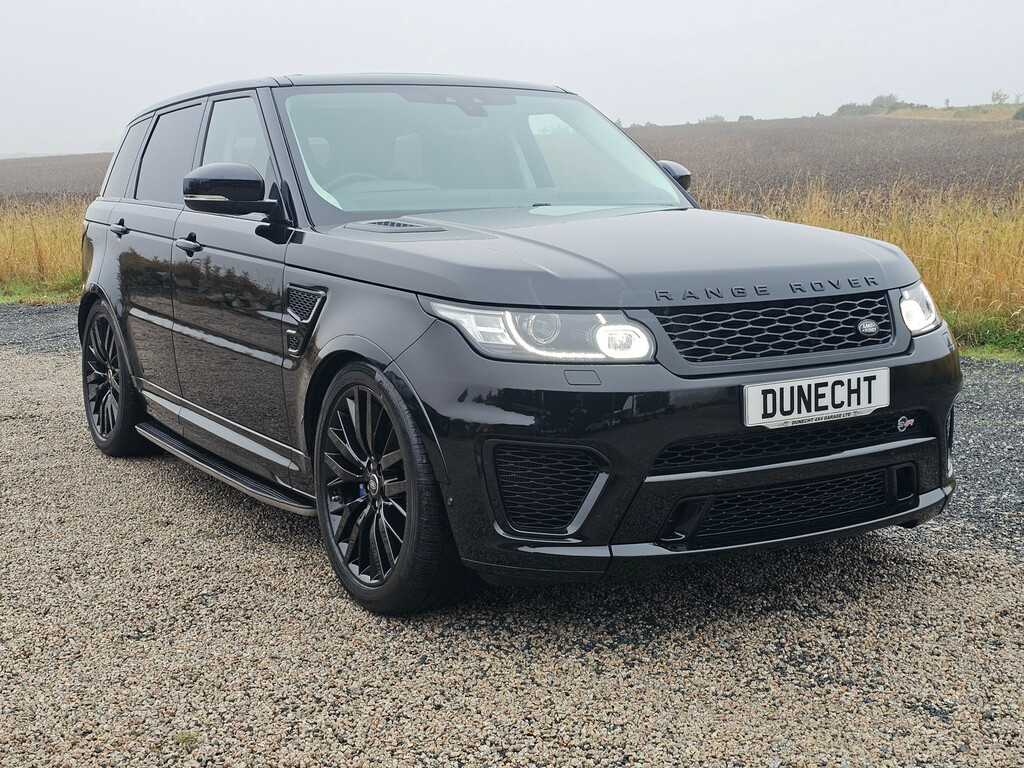 Land Rover Range Rover Sport 5.0 V8 Svr 01 03 2017 Black