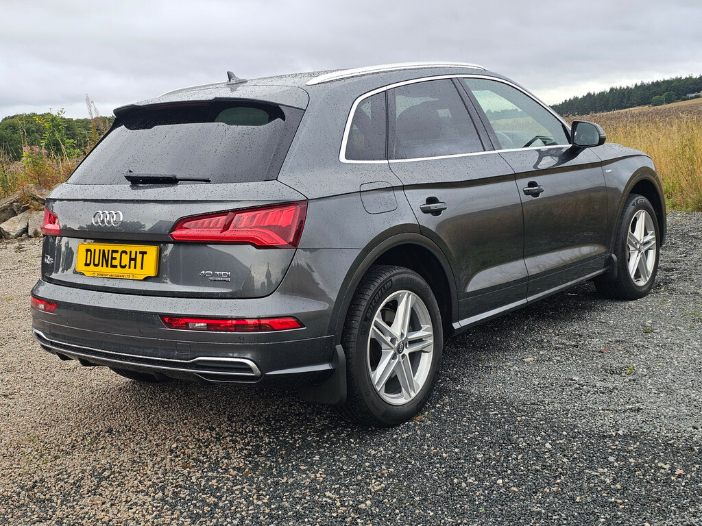 Audi Q5 2.0 S Line Tdi Quattro 01 09 2019 Grey #2