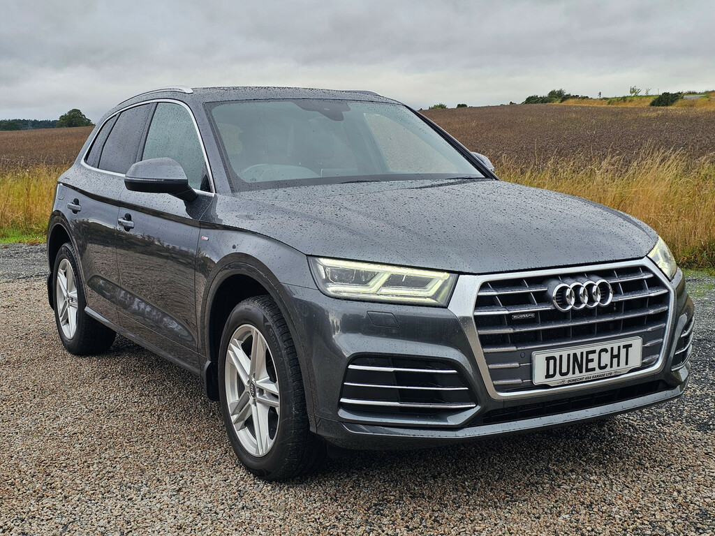 Audi Q5 2.0 S Line Tdi Quattro 01 09 2019 Grey