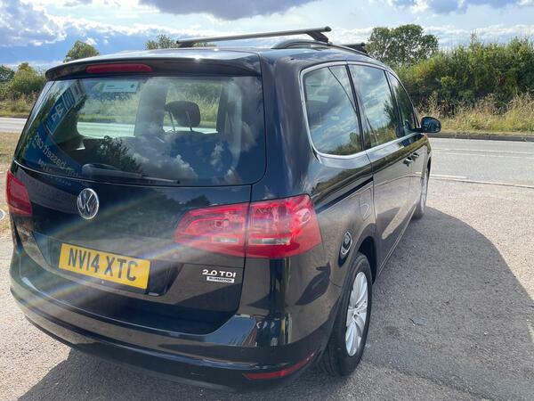 Volkswagen Sharan 2.0 Tdi Bluemotion Tech Se Euro 5 Ss Black #3