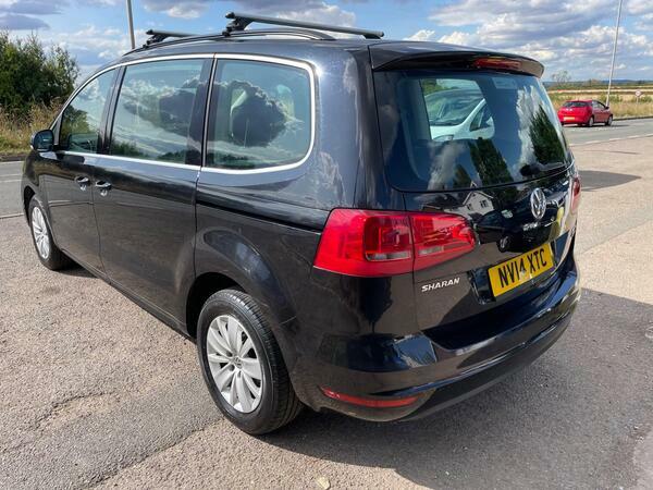 Volkswagen Sharan 2.0 Tdi Bluemotion Tech Se Euro 5 Ss Black #4