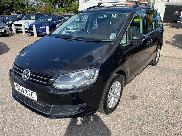 Volkswagen Sharan 2.0 Tdi Bluemotion Tech Se Euro 5 Ss Black #2