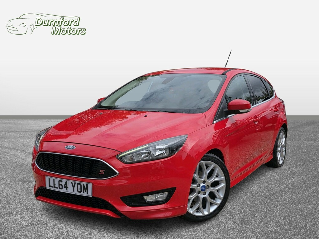 Ford Focus Hatchback 1.6 Tdci Zetec S 201464 LL64YOM Red