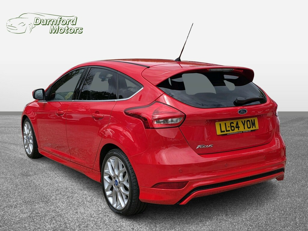 Ford Focus Hatchback 1.6 Tdci Zetec S 201464 LL64YOM Red #6