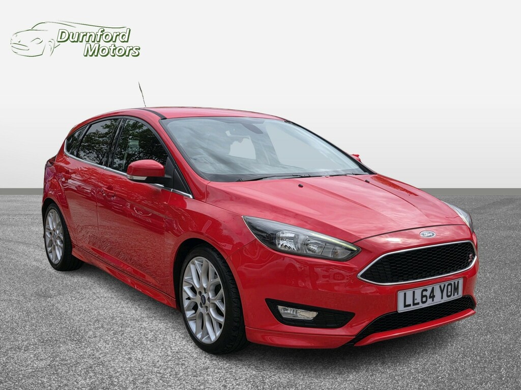 Ford Focus Hatchback 1.6 Tdci Zetec S 201464 LL64YOM Red #3