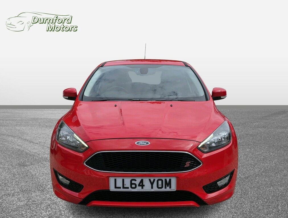 Ford Focus Hatchback 1.6 Tdci Zetec S 201464 LL64YOM Red #2