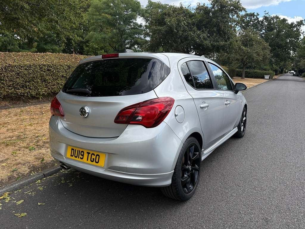 Vauxhall Corsa I Ecotec Sri VX Line Nav Black U3697 Ulez DU19TGO Silver #3