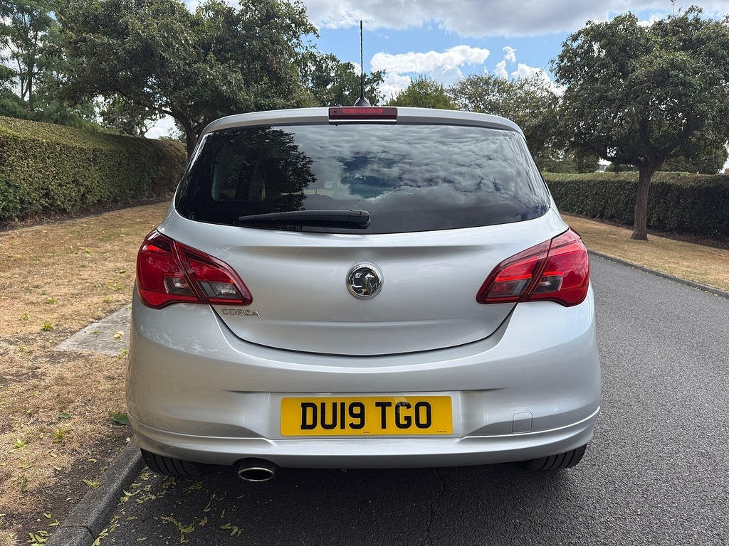 Vauxhall Corsa I Ecotec Sri VX Line Nav Black U3697 Ulez DU19TGO Silver #4