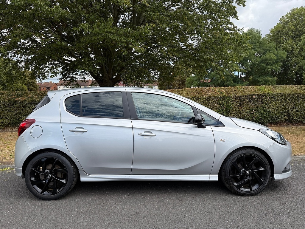 Vauxhall Corsa I Ecotec Sri VX Line Nav Black U3697 Ulez DU19TGO Silver #2