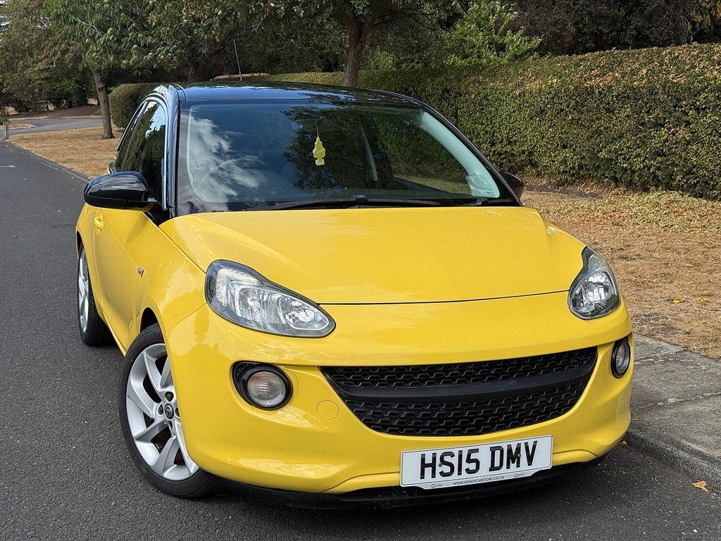 Vauxhall Adam Slam U3714 Ulez Yellow
