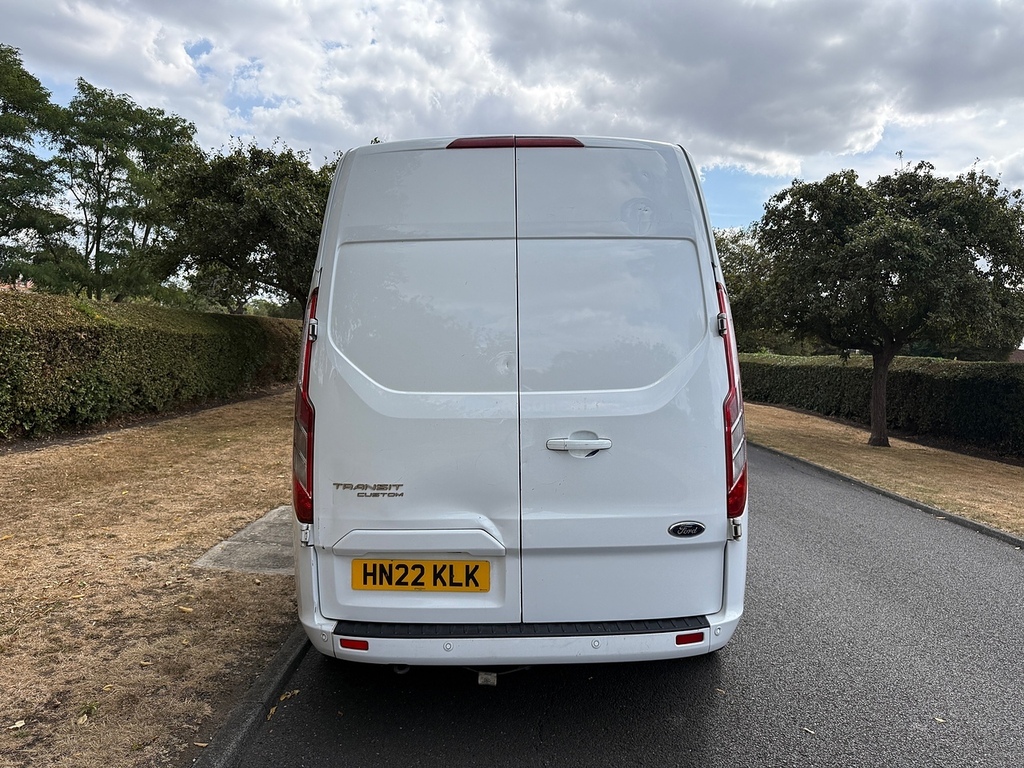Ford Transit Custom 300 Ecoblue Limited U3713 Ulez HN22KLK White #4