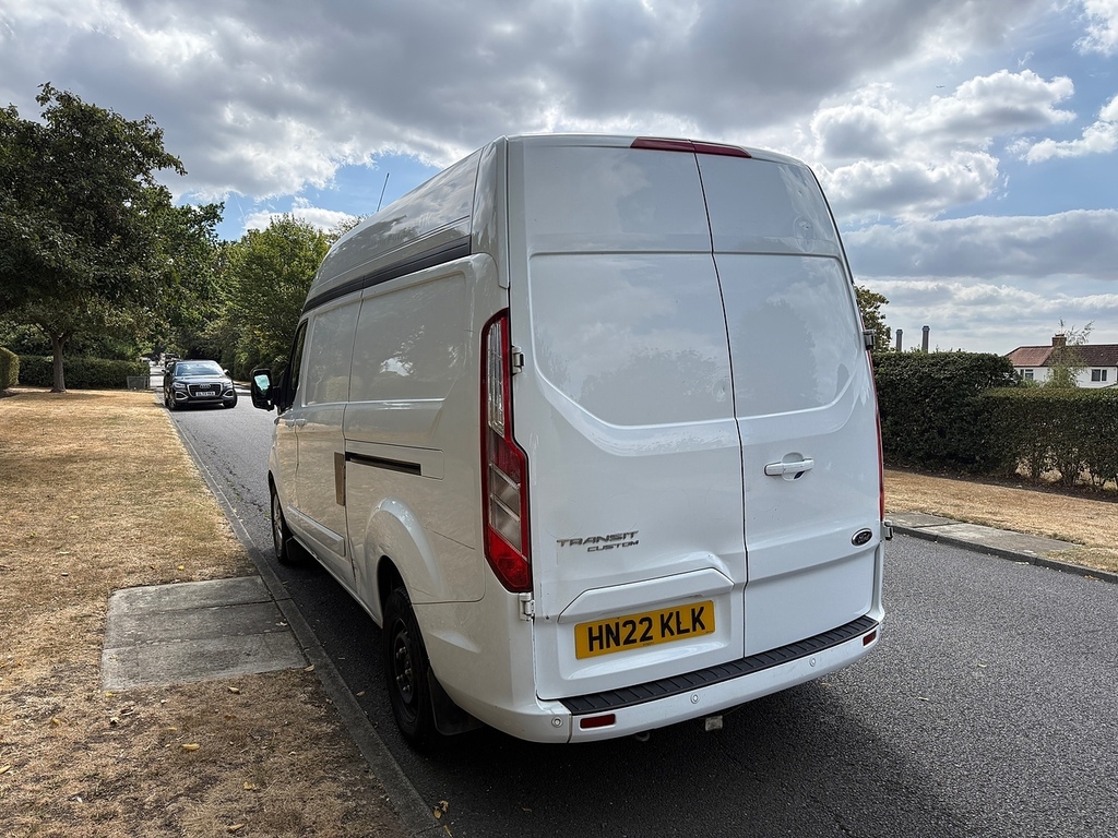 Ford Transit Custom 300 Ecoblue Limited U3713 Ulez HN22KLK White #5
