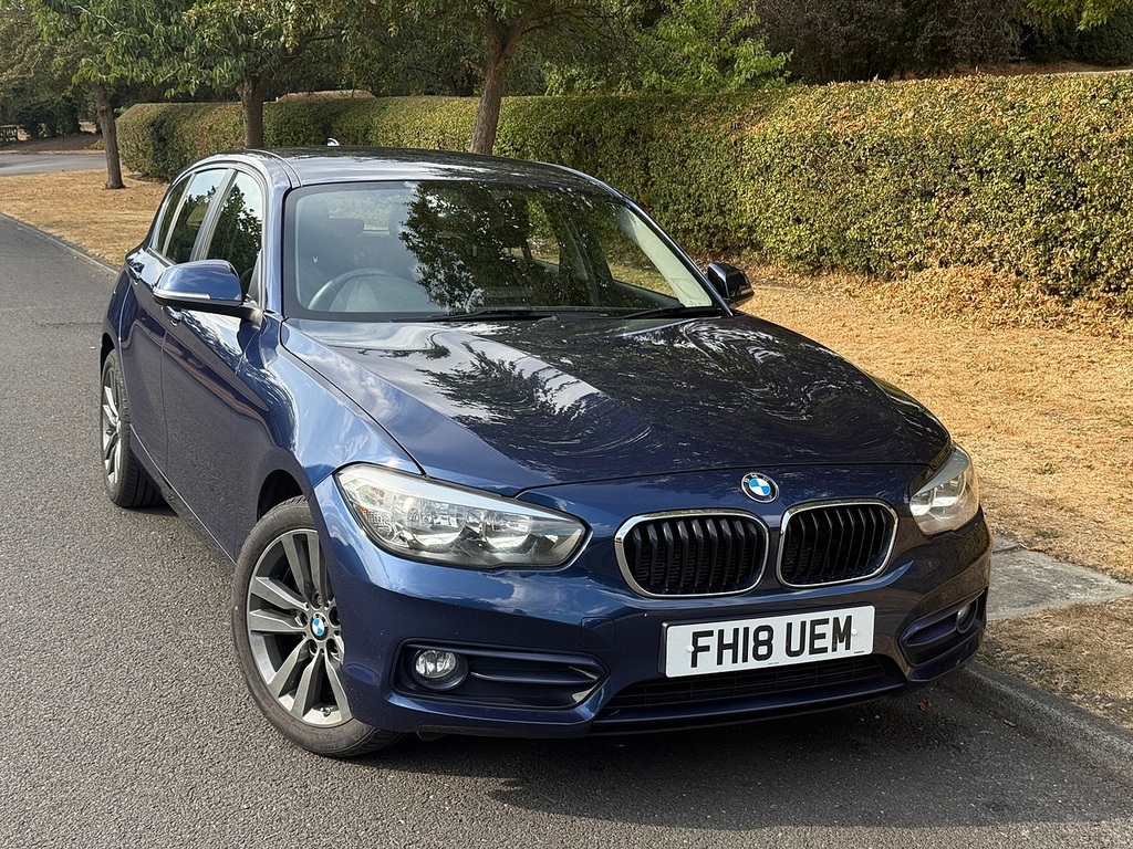 BMW 1 Series 118I Sport U3656 Ulez Blue