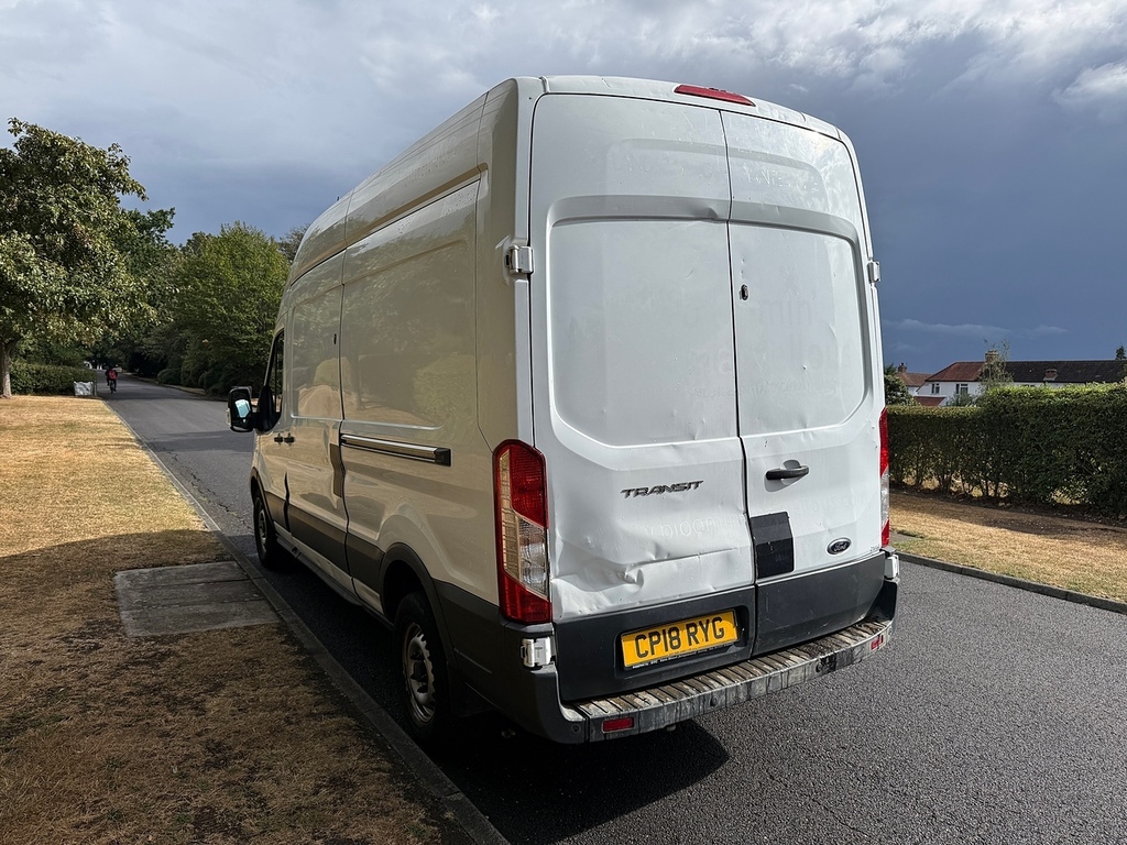 Ford Transit Custom 350 Ecoblue U3731 Ulez CP18RYG White #5