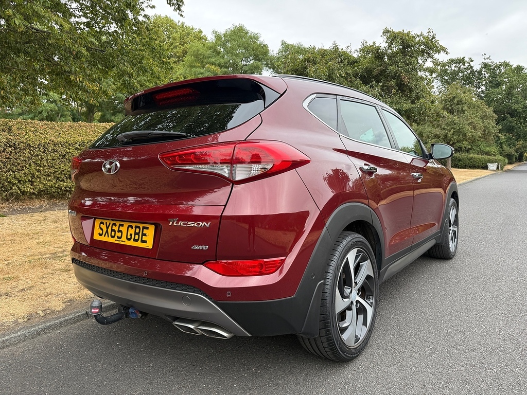 Hyundai Tucson Crdi Premium Se U3689 Ulez Red #3
