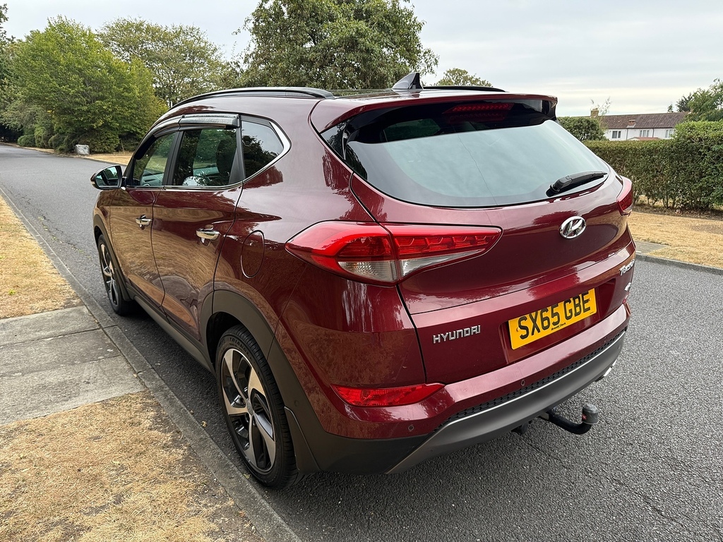 Hyundai Tucson Crdi Premium Se U3689 Ulez Red #6