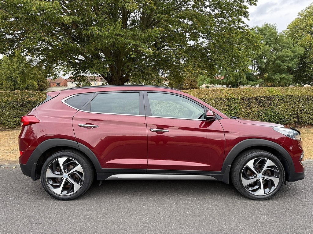 Hyundai Tucson Crdi Premium Se U3689 Ulez Red #2