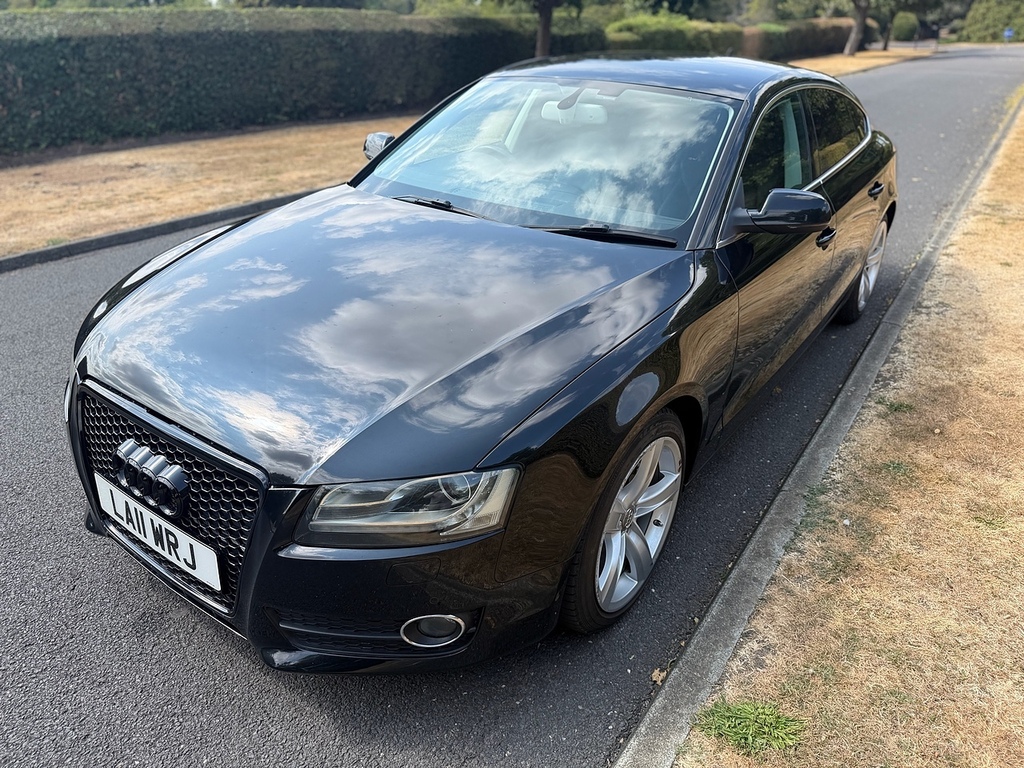 Audi A5 2.0Tdi White #11