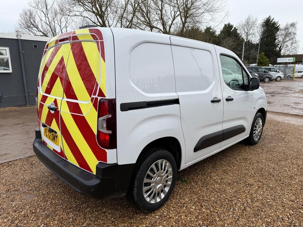 Toyota Proace City 1.5 Bluehdi Icon L1 H1 Swb Panel Van - White White #4