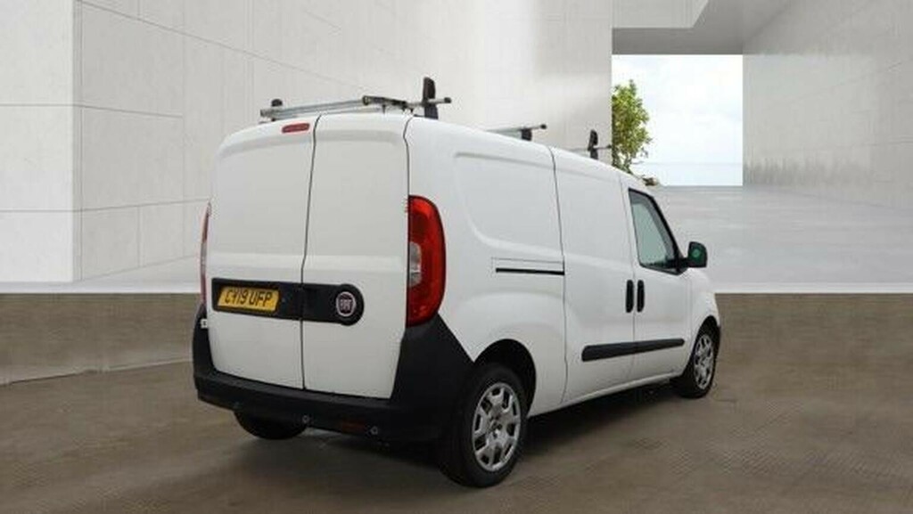 Fiat Doblo Panel Van 1.6 Multijetii Maxi Sx L2 H1 Euro 6 6Dr White #4