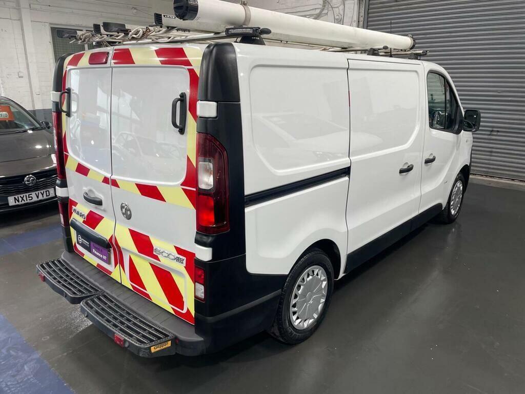 Vauxhall Vivaro Panel Van White #7