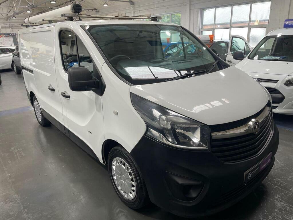 Vauxhall Vivaro Panel Van White #10