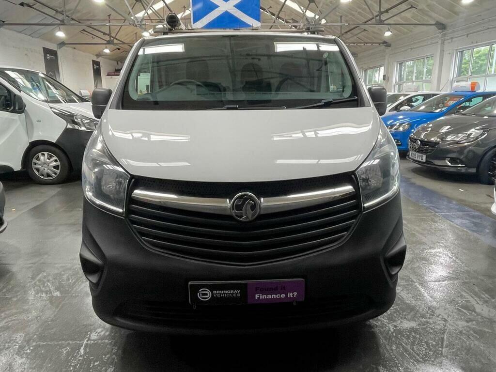 Vauxhall Vivaro Panel Van White #9