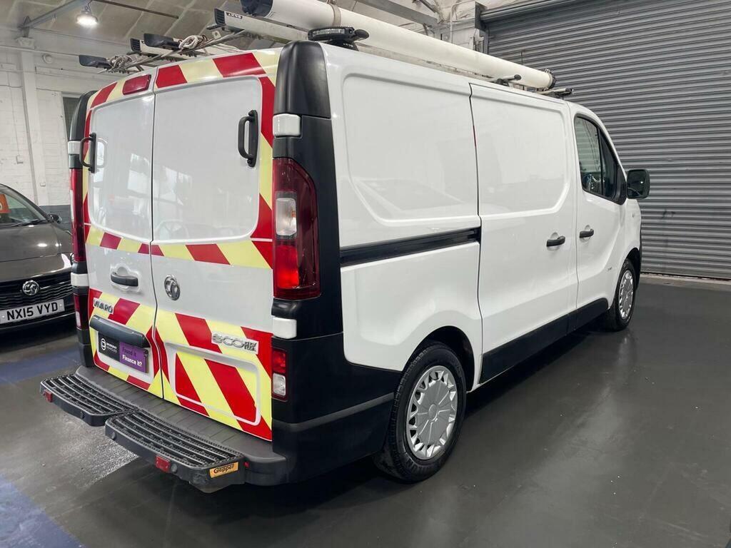 Vauxhall Vivaro Panel Van White #8