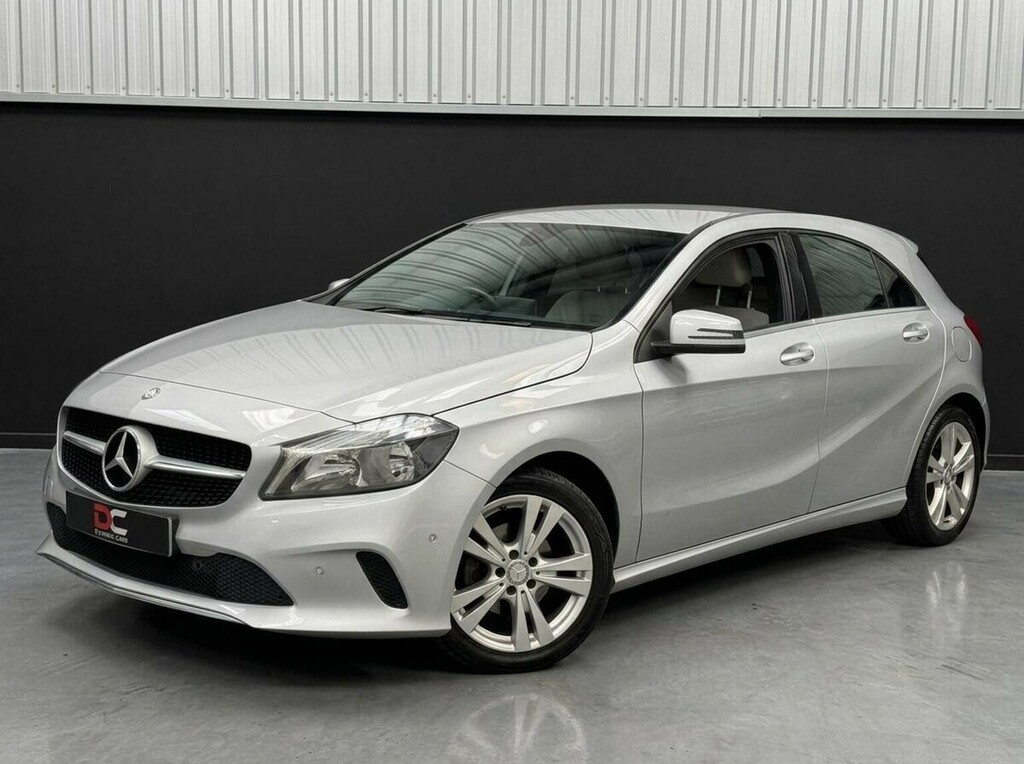 Mercedes-Benz A Class Hatchback 1.5 A180d Sport Executive Euro 6 Ss Silver