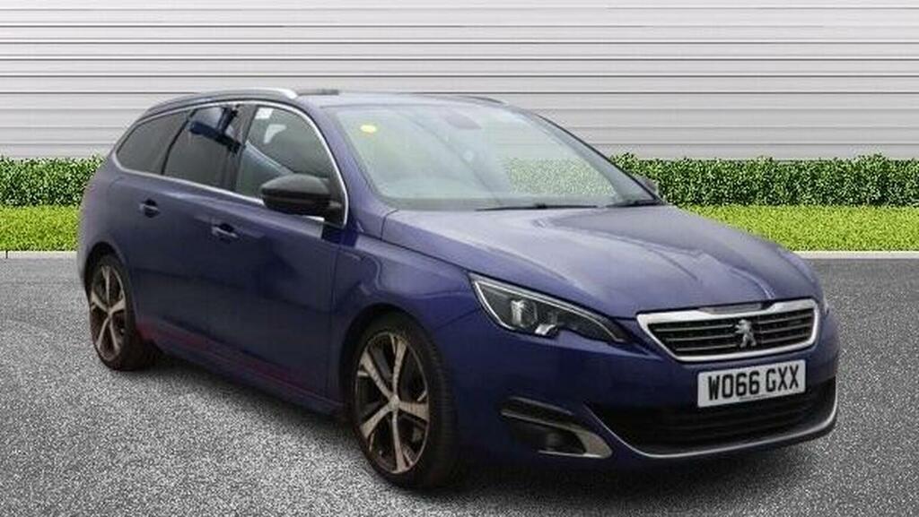 Peugeot 308 SW 2.0 Bluehdi Gt Line Eat Euro 6 Ss Blue