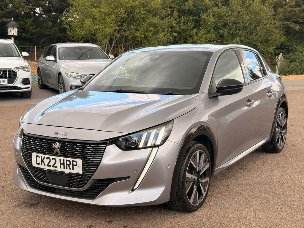 Peugeot 208 Hatchback 1.2 Puretech Gt Euro 6 Ss 20222 Grey
