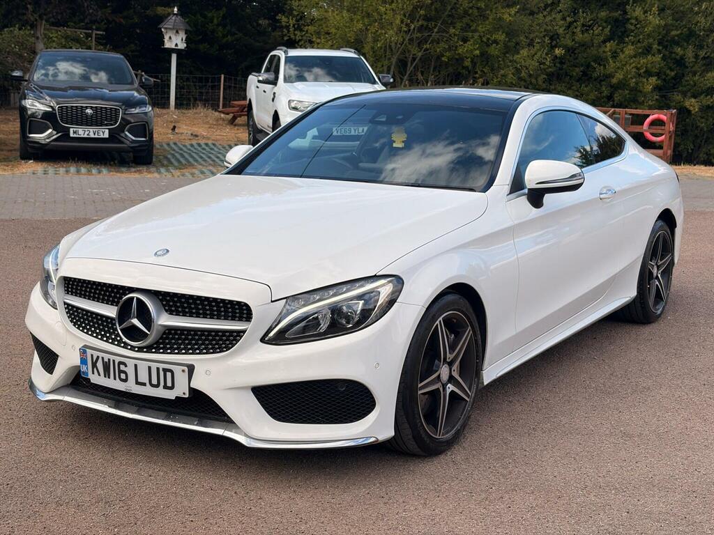 Mercedes-Benz C Class Coupe 2.1 C250d Amg Line Premium Plus G-tronic White
