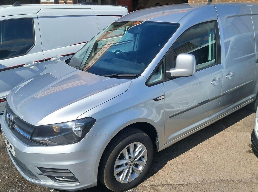 Volkswagen Caddy Maxi Panel Van 2.0 Tdi C20 Bluemotion Tech Highline Lwb KU17VCN Silver