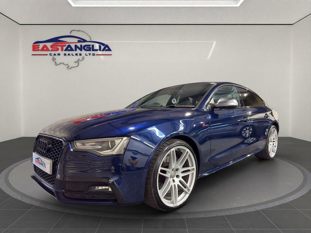 Audi S5 3.0 Tfsi V6 Black Edition Sportback S Tronic Quatt Blue