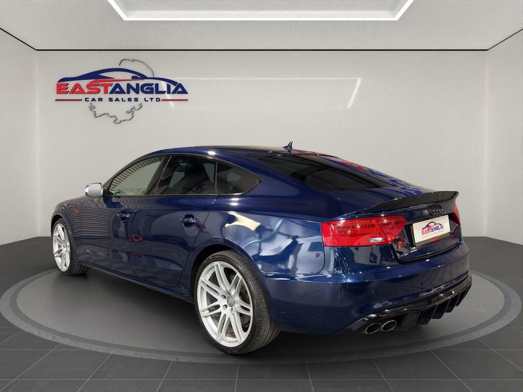 Audi S5 3.0 Tfsi V6 Black Edition Sportback S Tronic Quatt Blue #4