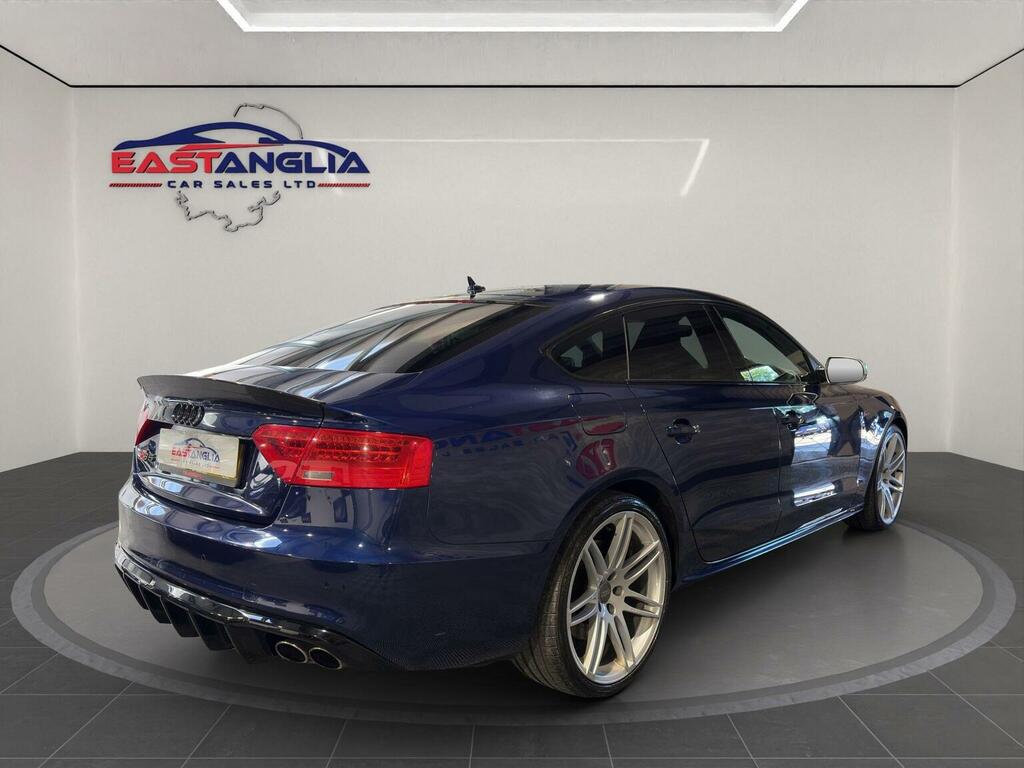 Audi S5 3.0 Tfsi V6 Black Edition Sportback S Tronic Quatt Blue #6