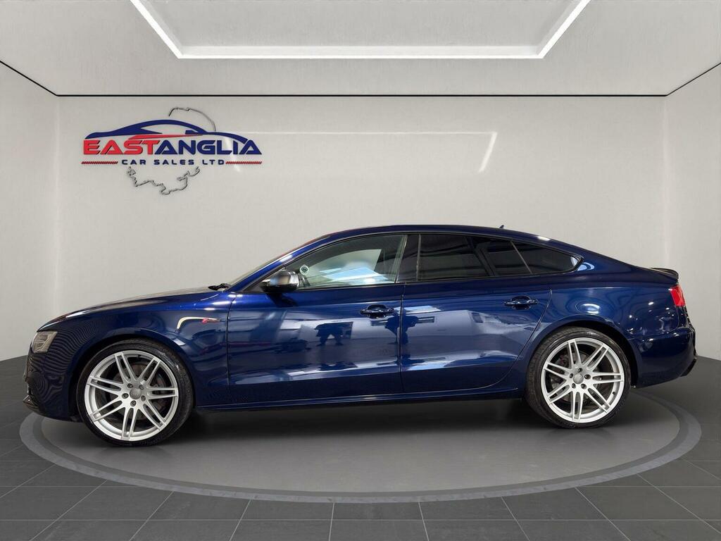 Audi S5 3.0 Tfsi V6 Black Edition Sportback S Tronic Quatt Blue #2