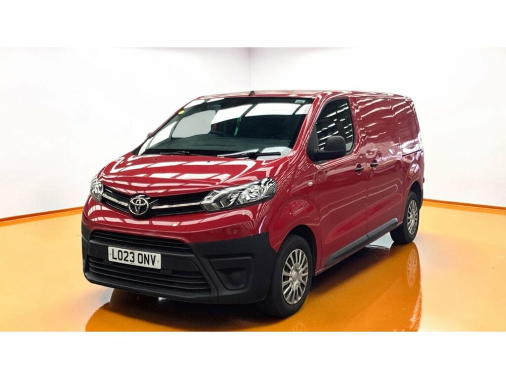 Toyota PROACE D Icon U3203 Ulez LO23ONV Red #2