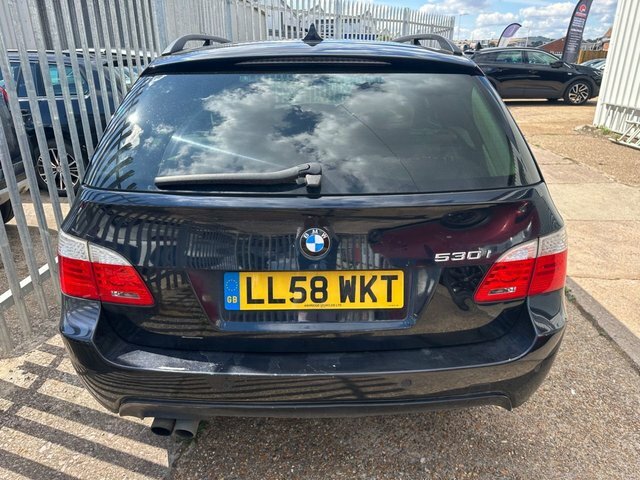 BMW 5 Series Series White #5