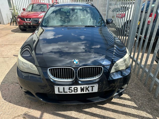 BMW 5 Series Series White #4